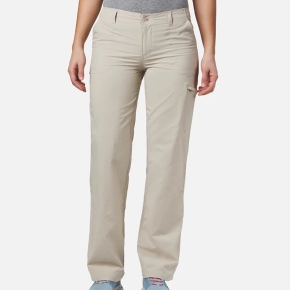 Columbia PFG Lightweight Aruba Roll-Up Pants Size 6 Regular  Hiking Fishing GUC - Picture 1 of 11